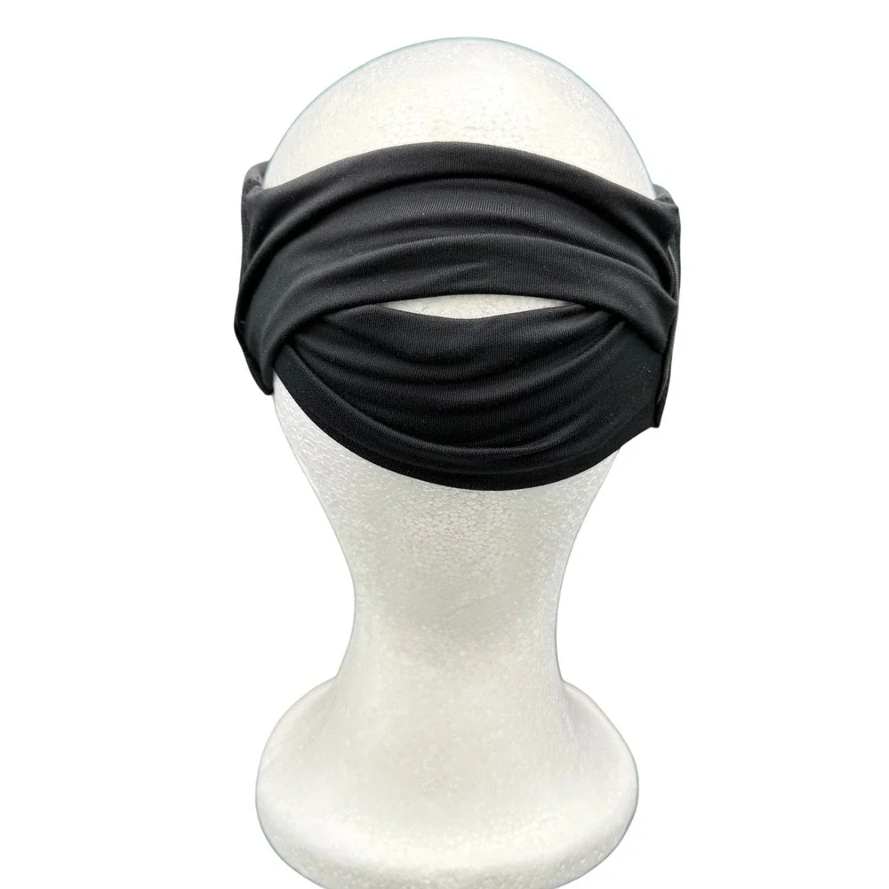 Under‎ Armour Headband & Mitten Glove Set Women's L/XL Black/Reflective Silver